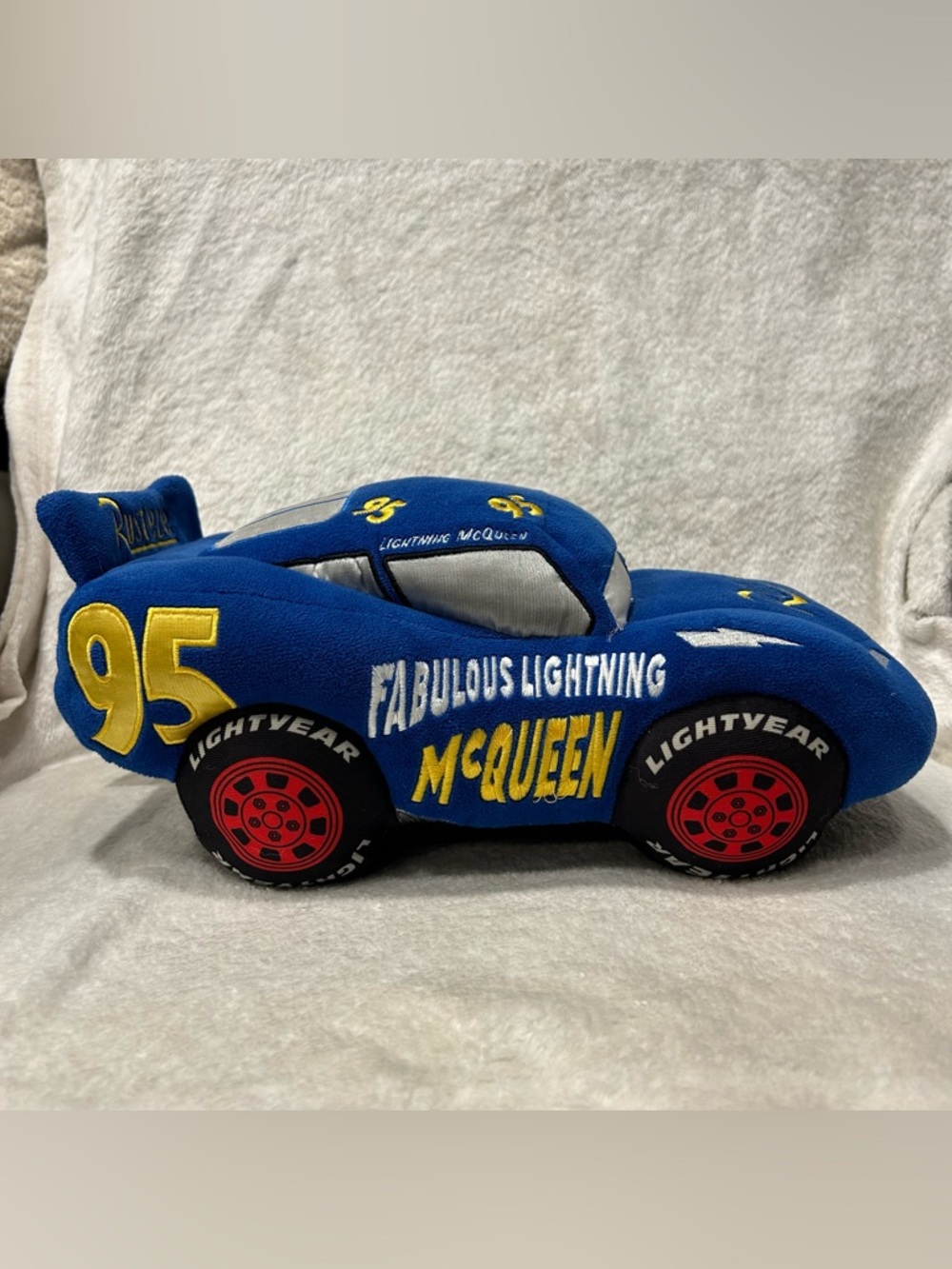 Disney Store Lightening McQueen Blue Plush | Pixar